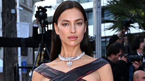 Irina Shayk Poses Topless in Steamy Underwear Mirror Selfie